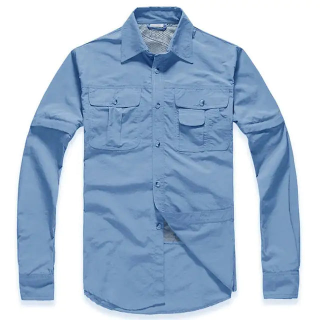 Quick Dry Tactical Button Up Shirt