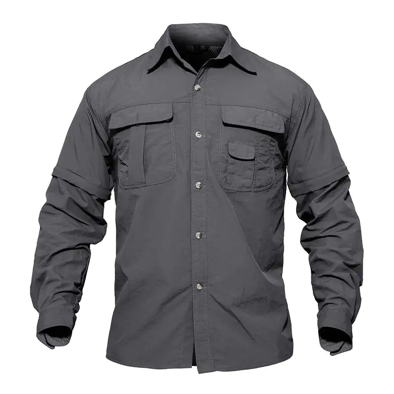 Quick Dry Tactical Button Up Shirt