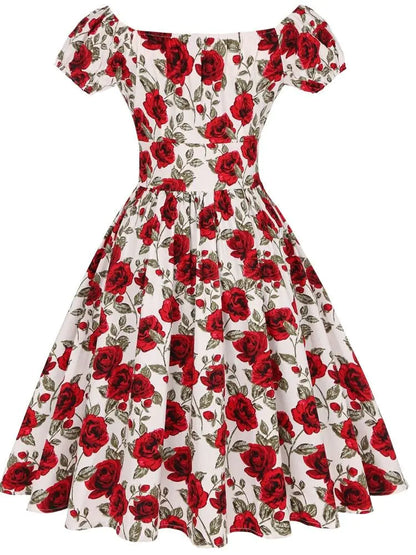 Rockabilly Women Swing Dress, Party Dresses- 50s 60s