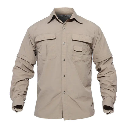 Quick Dry Tactical Button Up Shirt